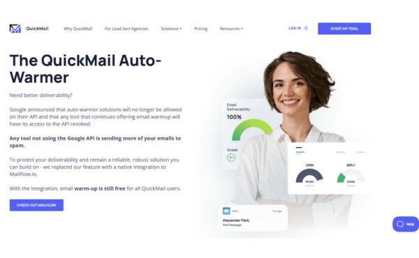 Auto-Warmer by QuickMail